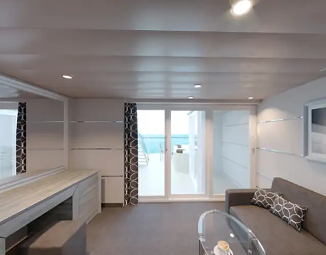 YJD Duplex Suite MSC Yacht Club con vasca idromassaggio