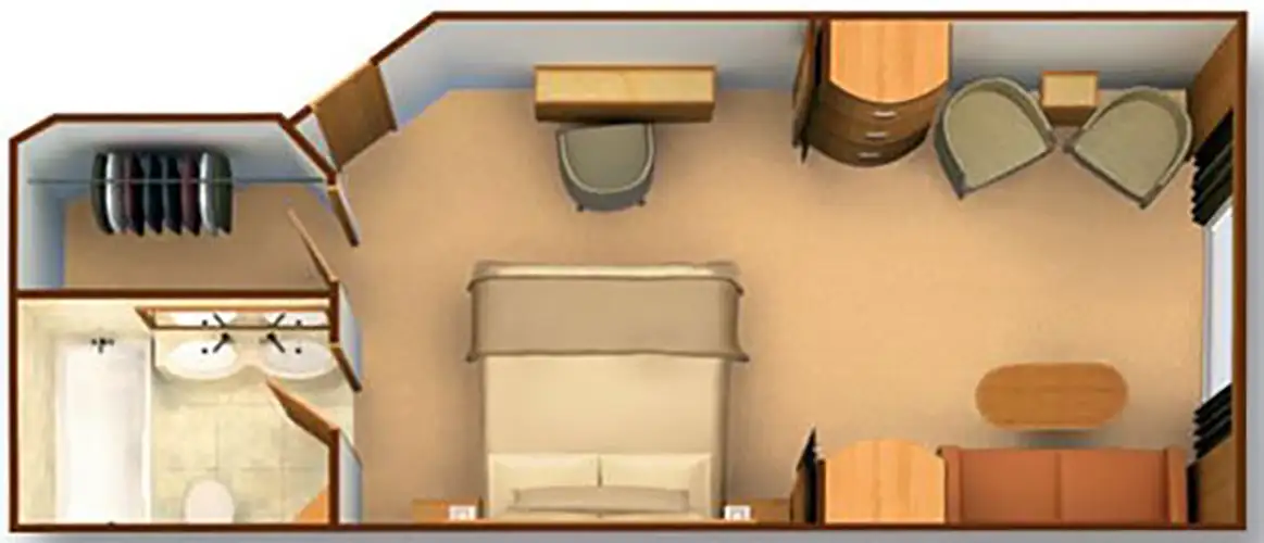 A Suite vista oceano