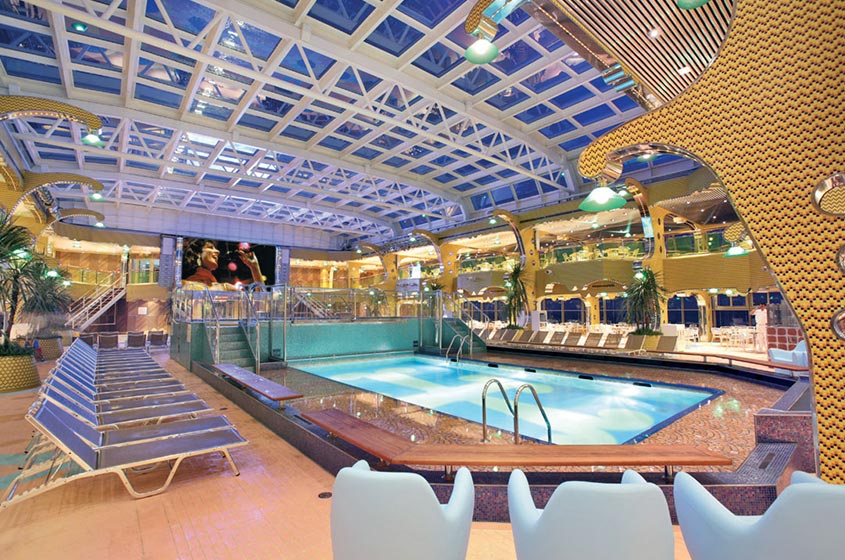 Foto Costa Pacifica Interni Piscine E Cabine Costa Crociere